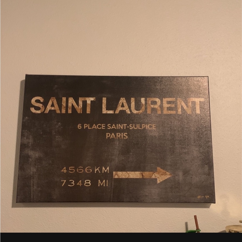 Saint Laurent Painting - By Oliver Gal 24 X 16